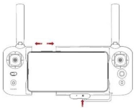 Fimi X8 Tele - 遥控器设备安装 - 1