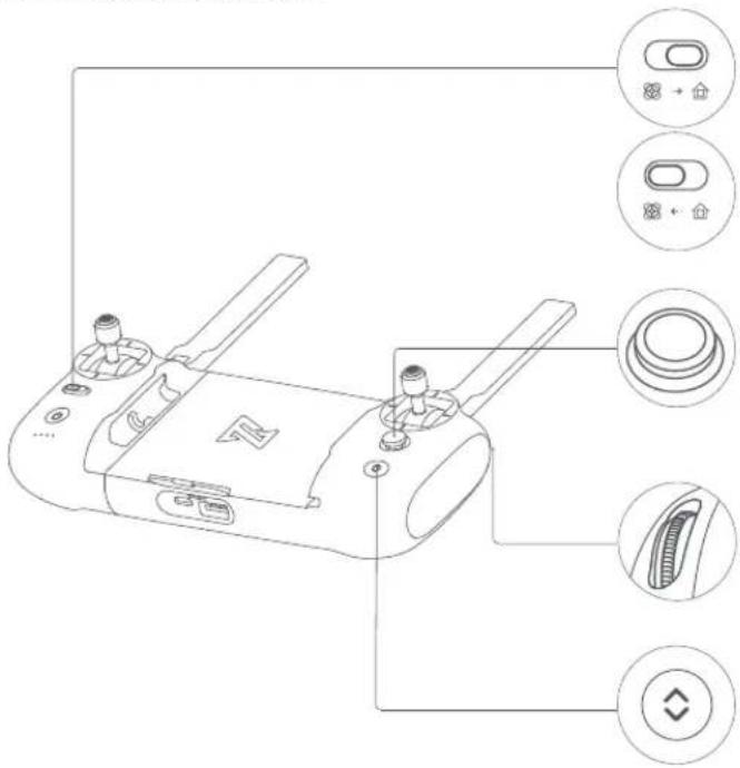 Fimi X8 Tele - 遥控器设备安装 - 5