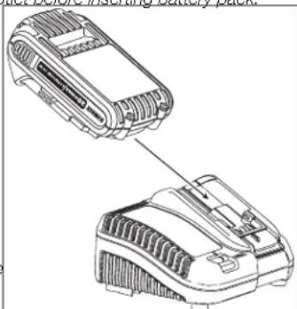 DEWALT DXRH012E - Charging a Battery (Fig. 10) - 1