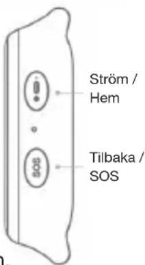 Xplora X4 - Tillbaka och SOS-knapp - 1