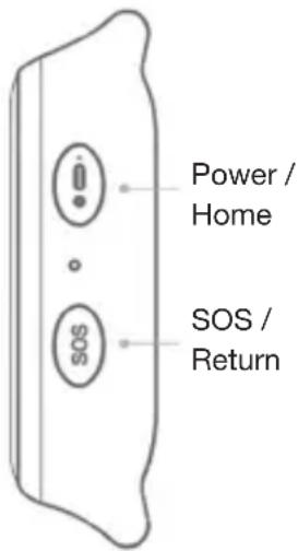 Xplora X4 - Return / SOS Button - 1