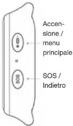 Xplora X4 - Indietro / Pulsante SOS - 1