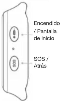 Xplora X4 - Atrás / Botón SOS - 1