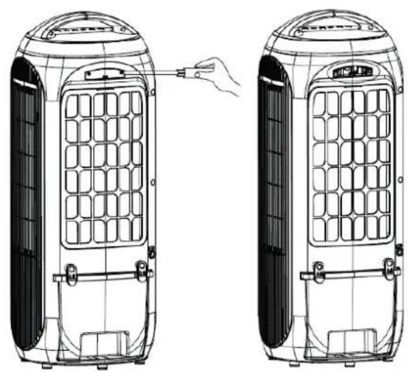 Clean Air Optima CA-106 Smart - „Clean Air Optima ^ “ oro aušintuvo PM2.5 jutiklio valymas Oro kokybės jutiklj valykite kas 6-8 savaites. - 1
