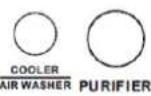 Clean Air Optima CA-106 Smart - Bouton AI/ AIR - 1