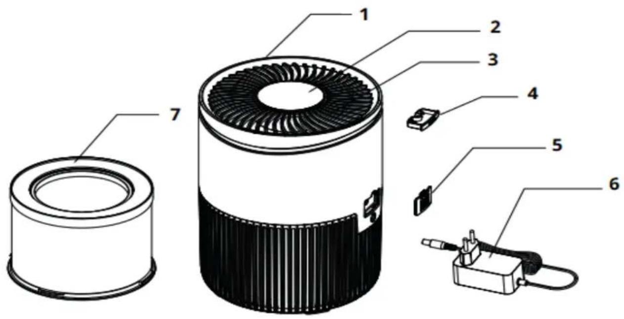 Clean Air Optima CA-503T Compact Smart - 1