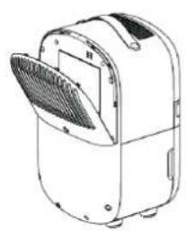 Clean Air Optima CA-702 Smart - Filter installation (Hepa and activated carbon filter) - 2