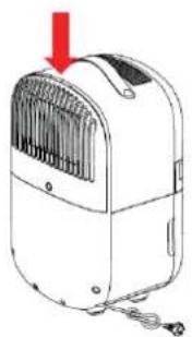 Clean Air Optima CA-702 Smart - Installation du filtre (filtre Hepa et charbon actif) - 1