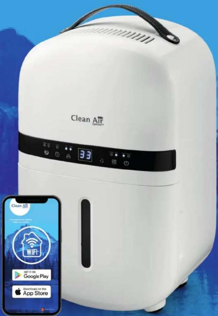 Clean Air Optima CA-702 Smart - Clean Air Optima® 2in1: Dehumidifier &amp; Air Purifier - 1