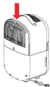 Clean Air Optima CA-702 Smart - Instalare filtru (filtru Hepa și filtru de cărbune activ) - 1