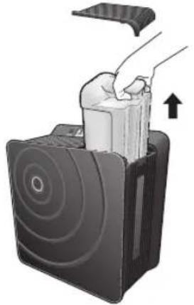 Clean Air Optima CA-803 - Wasserbehälter einmal pro Woche - 1
