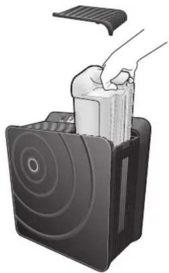 Clean Air Optima CA-803 - Récipient d'eau une fois parSEAINE - 9