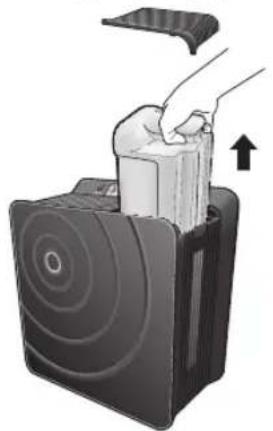 Clean Air Optima CA-803 - Récipient d'eau une fois parSEAINE - 1
