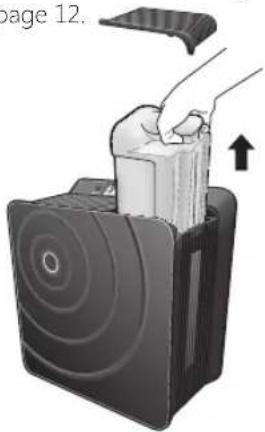 Clean Air Optima CA-803 - Clean the waterbassin twice per week - 1