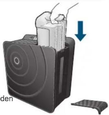 Clean Air Optima CA-803 - Plaats de watertank in het apparaat - 1