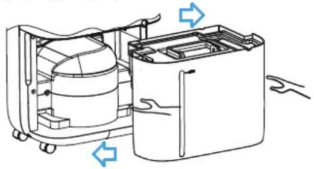 Clean Air Optima CA-708 Smart - Празнење вода - 1