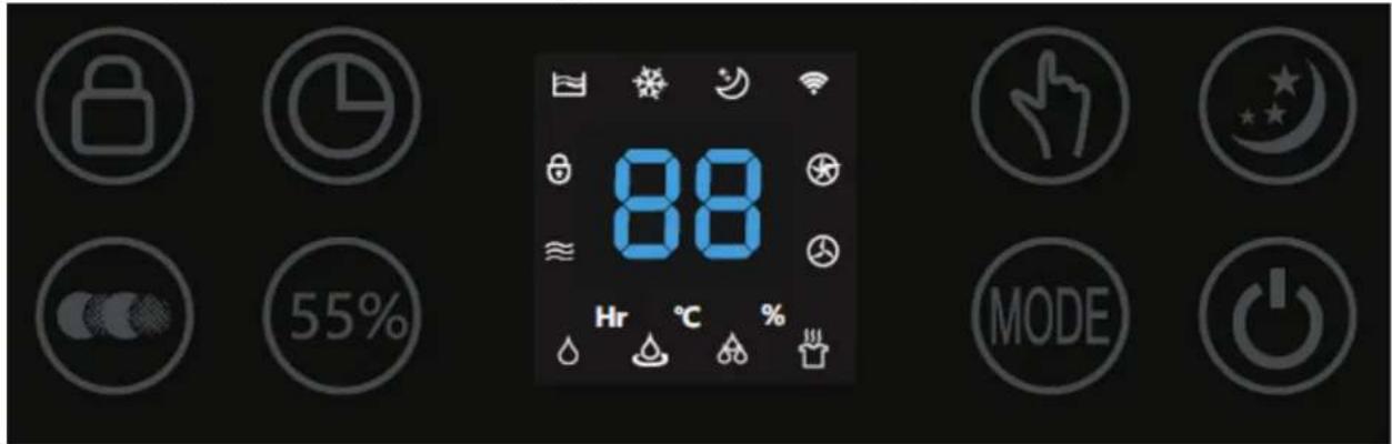 Clean Air Optima CA-708 Smart - Панель управления / Инструкция по эксплуатации - 1
