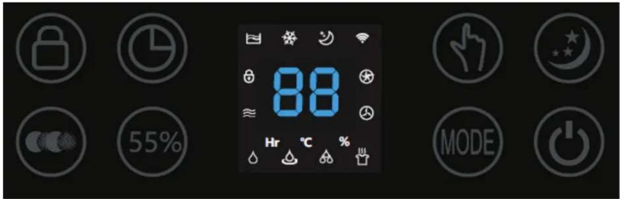 Clean Air Optima CA-708 Smart - Контролен панел/упатства за користење - 1
