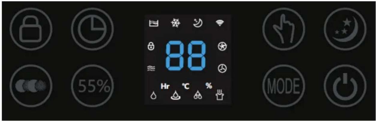 Clean Air Optima CA-708 Smart - Control panel / Operation instruction - 1