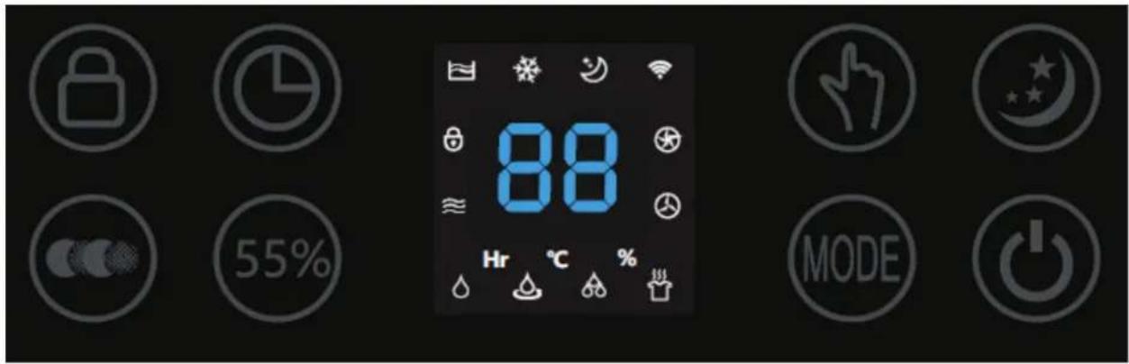Clean Air Optima CA-708 Smart - Panel sterowania / instrukcja obsługi - 1