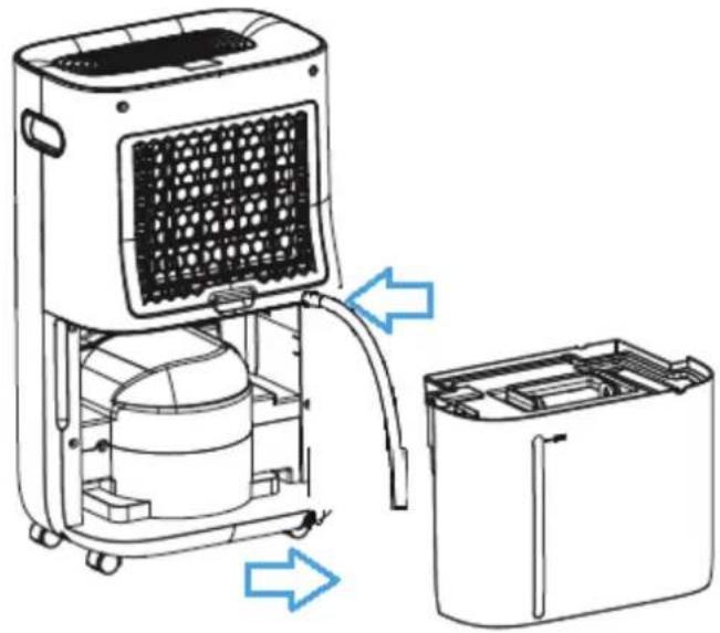 Clean Air Optima CA-708 Smart - Слив воды - 2