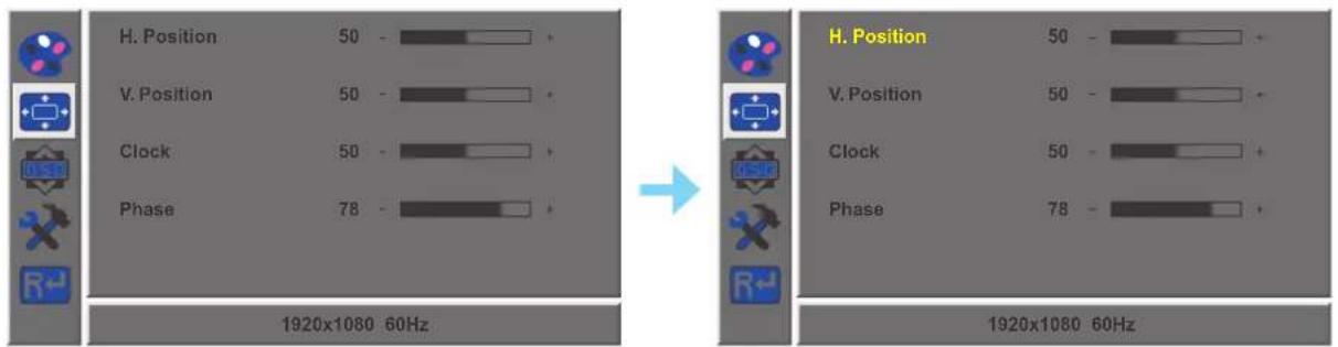 AG Neovo VA-3201 - Utilisation du menu OSD - 2