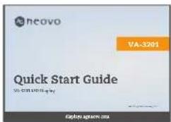 AG Neovo VA-3201 - Contenu de l'emballage - 10