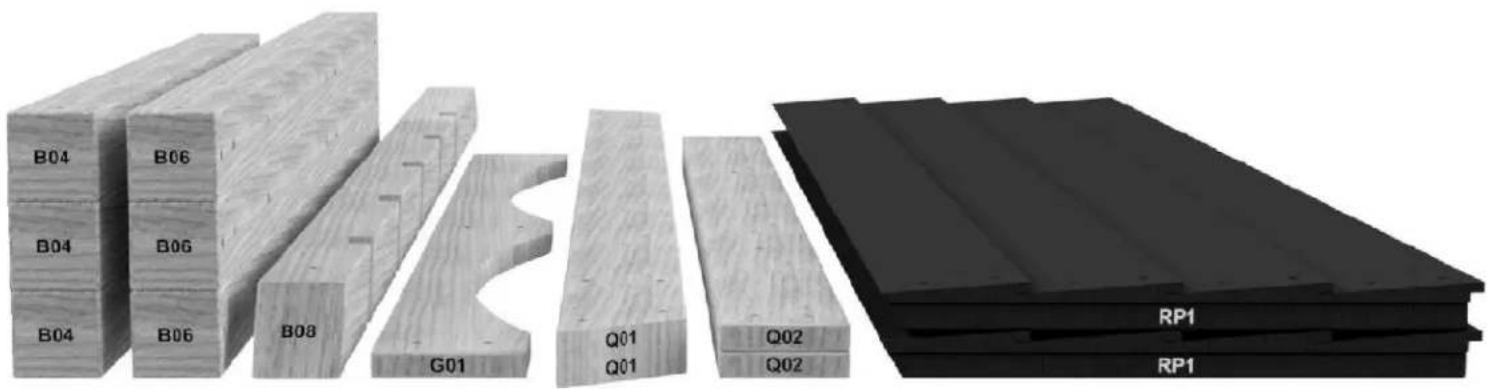 Backyard Discovery Beach Front - PIECES EN BOIS : - 1