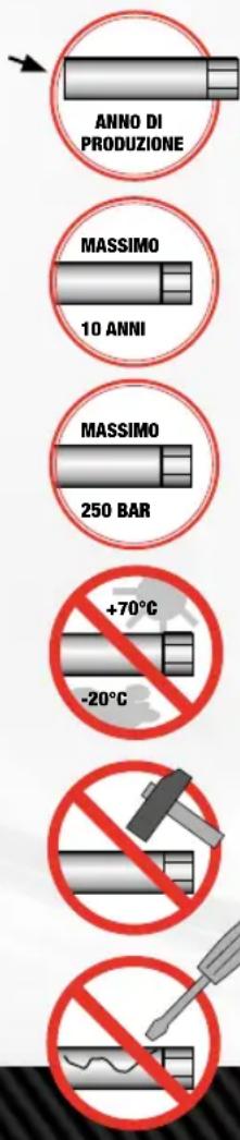 Pardini FR22 - ATTENZIONE Si consiglia di avvitare il serbatoio manualmente senza bloccare e lubrificare la parte filettata del raccordo con una goccia di olio meccanico. - 1