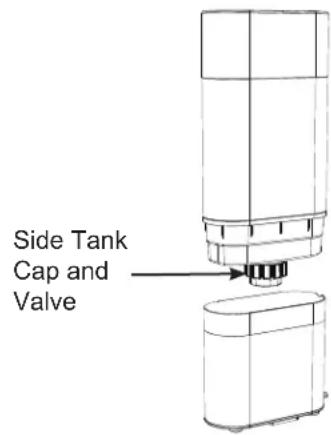 GE Profile Opal XPIOX4SWSS - DO NOT WASH THE SIDE TANK IN THE DISHWASHER. - 1