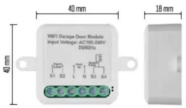 Emos H5111 - Module de garage Wi-Fi GoSmart - 5
