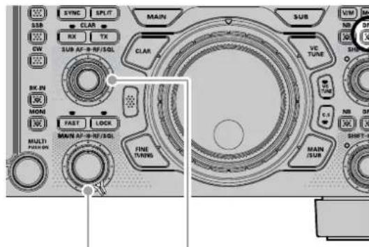 YAESU FTDX101MP - Balayage de mémoire calculable (PMS) - 1