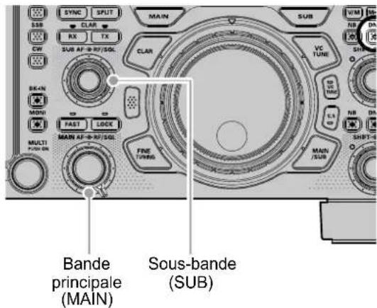 YAESU FTDX101MP - Balayage VFO et mémoire - 1