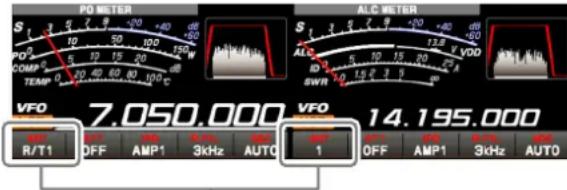 YAESU FTDX101MP - ANT3 SELECT - 1