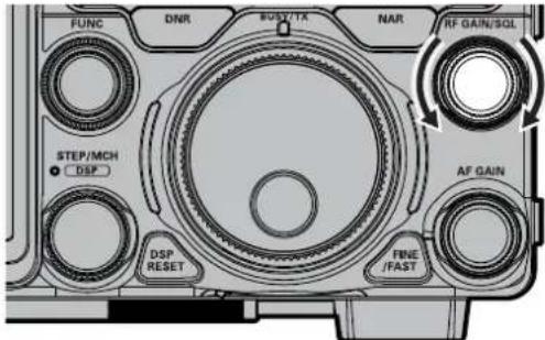 YAESU FT-710 - Balayage de mémoire programmable (PMS) - 1