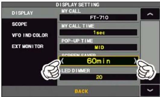 YAESU FT-710 - - Économiseur d'écran - 4