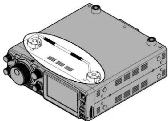 YAESU FT-710 - ⑧ WIRE STAND - 1