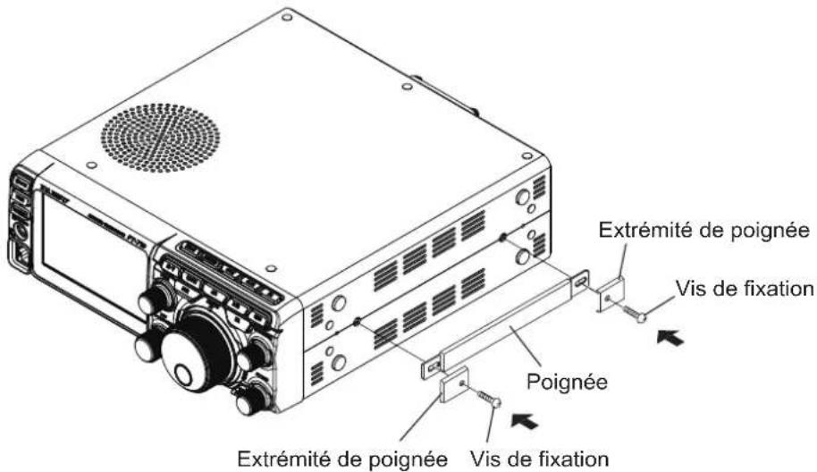 YAESU FT-710 - Poignée de transport MHG-1 - 2