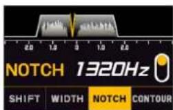 YAESU FT-710 - NOTCH - 2