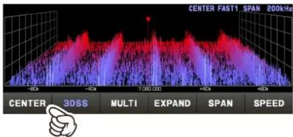 YAESU FT-710 - • CENTER/CURSOR/FIX - 1