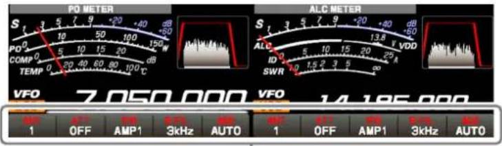 YAESU FTDX101D - Paramètres importants du récepteur - 1