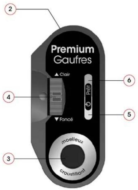 Premium Gaufres Clair Foncé moelleux Croustillant