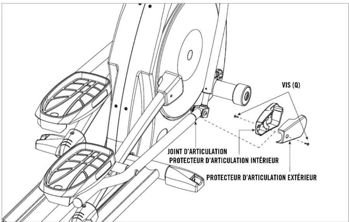 VIS (Q) JOINT D'ARTICULATION PROTECTEUR D'ARTICULATION INTÉRIEUR PROTECTEUR D'ARTICULATION EXTÉRIEUR