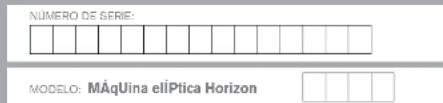 Horizon Fitness CE5.1 - a) MISE en Marche raPIDe - 1