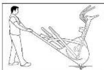 Horizon Fitness e1100GS - FOOTPOsITIONING - 1