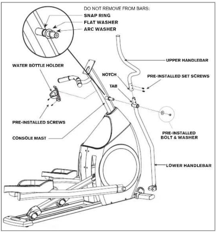 Horizon Fitness CE4.3 - ASSEMBLY STEP 3 - 3