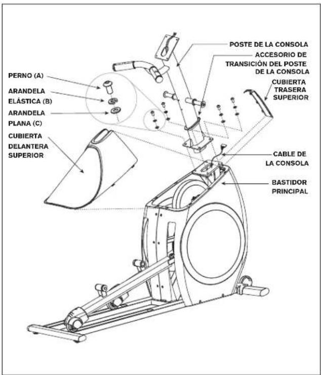 Horizon Fitness CE4.3 - TORNILLERÍA PARA EL PASO 1: - 4