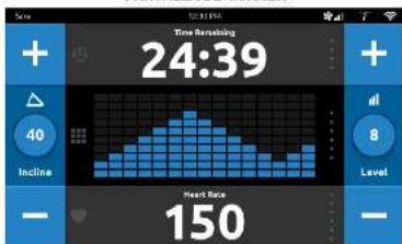 Horizon Fitness Elite E7 - VENTANA DE INDICADORES EN PANTALLA DE E9 - 2