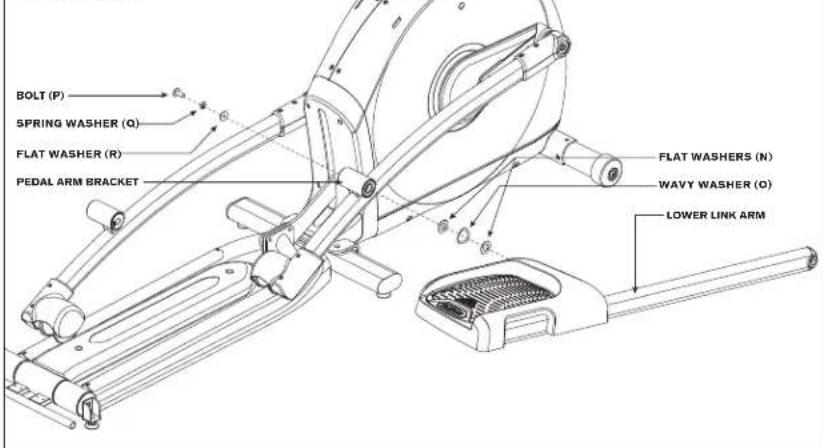 Horizon Fitness EX-79 - ASSEMBLY STEP 4 - 2