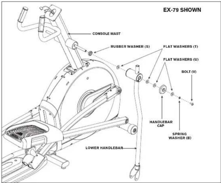 Horizon Fitness EX-79 - ASSEMBLY STEP 5 - 2